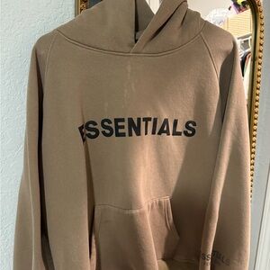 Essentials Brown Hoodie